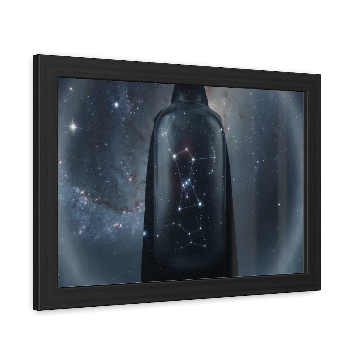 Framed Poster - Orion Cosmic Voyager — Landscape (10×8, 12×8, 11×9, 14×11, 17×11, 16×12, 18×12, 20×16, 24×16, 24×18, 30×20, 32×24, 36×24, 40×26 & 48×32)
