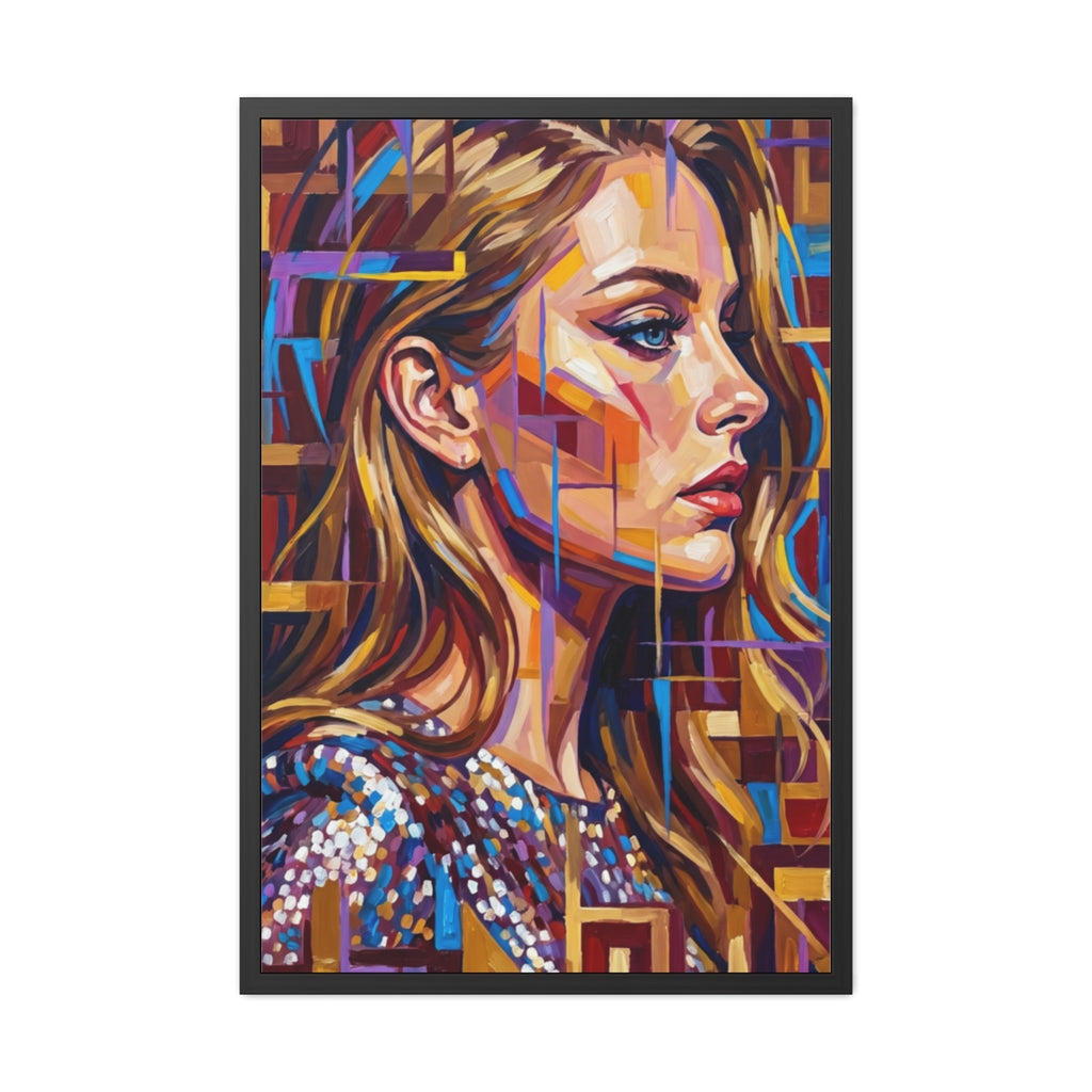 Framed Poster - Shattered Elegance (8×12, 9×11, 11×14... |...