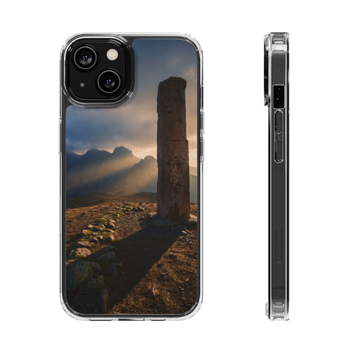 Clear Impact-Resistant Cases - Clear Case - Mystic Mountain...