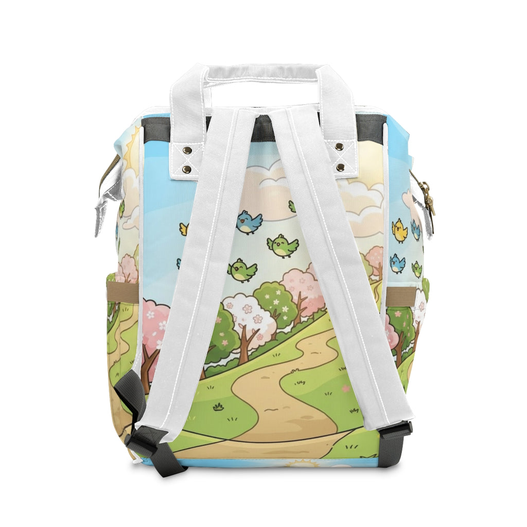 Diaper Backpack - Sunny Meadow Nursery | Echovira Gallery