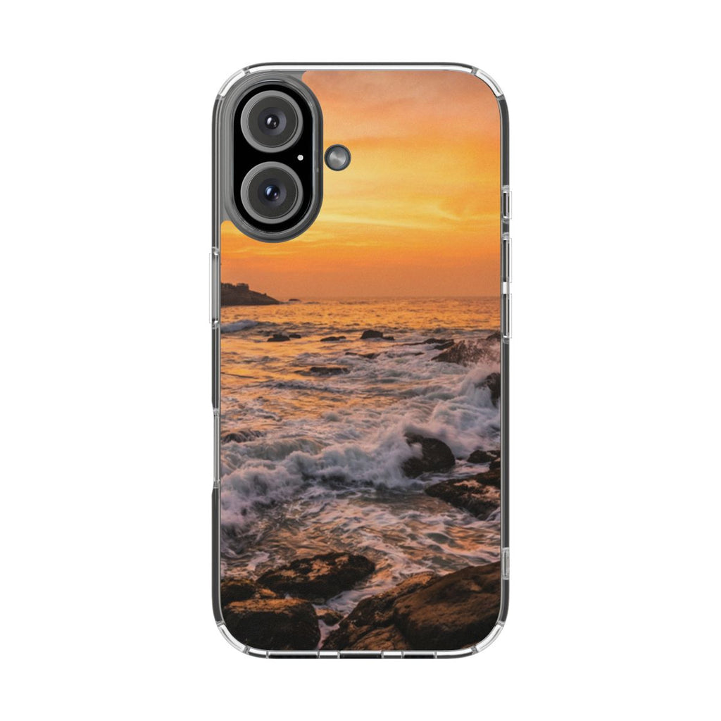 Clear Impact-Resistant Cases - Clear Phone Case - Golden...