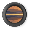 Golden Horizon Lake Landscape Wham-O Frisbee