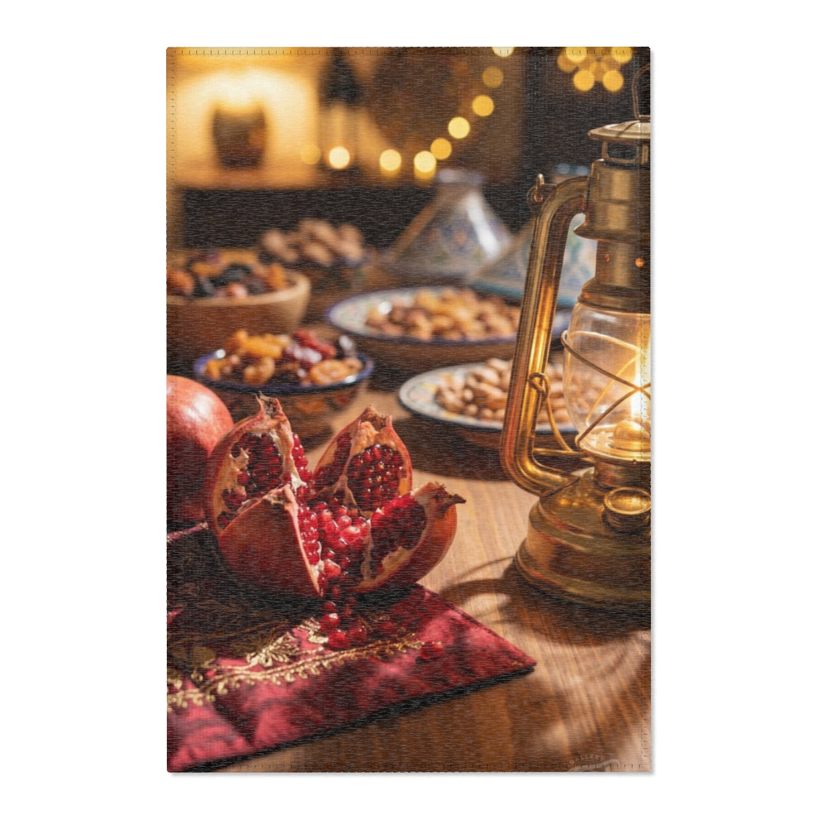 Area Rug - Velvet Night Still Life | Echovira Gallery