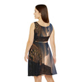 Women's Skater Dress - Mystic Monolith Ancient Persian... |...