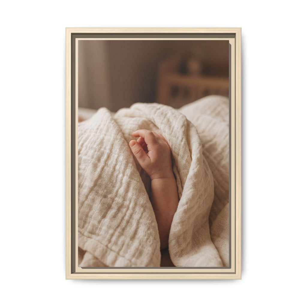Matte Canvas, Framed - Neutral Nursery