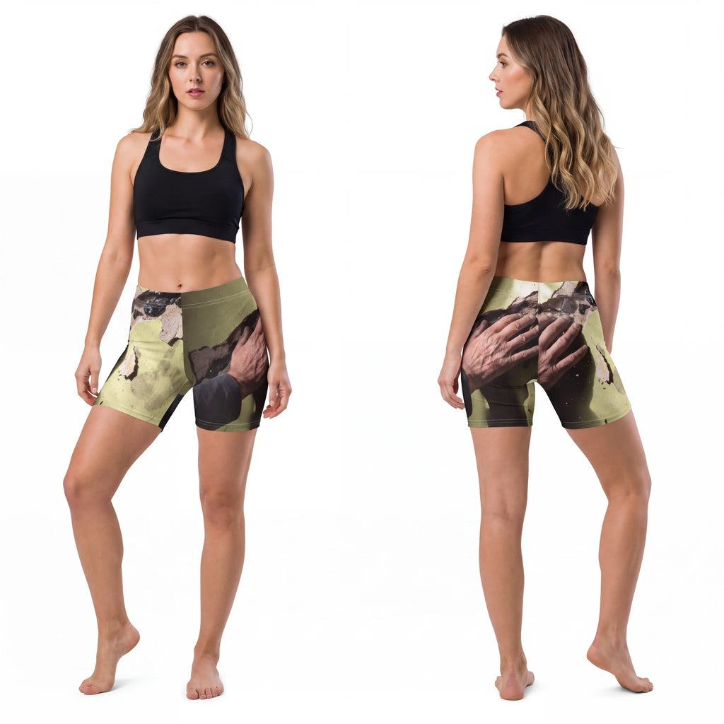Women's Shorts - Earth Plaster | Echovira Gallery