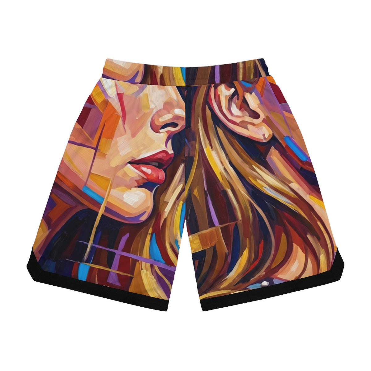 Basketball Rib Shorts - Shattered Elegance | Echovira...