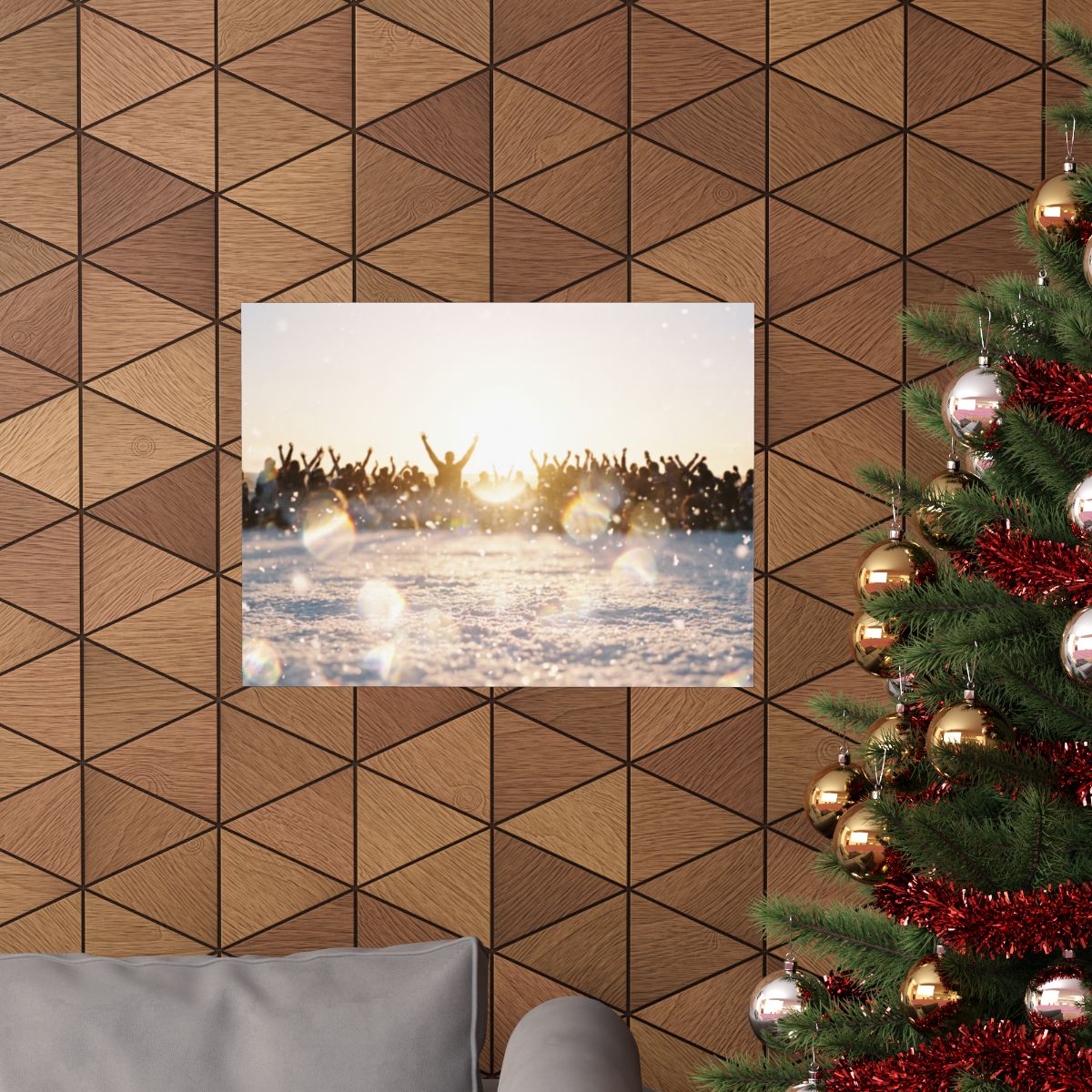 Matte Horizontal Poster - Sunset Horizon Expanse (10×8 &......