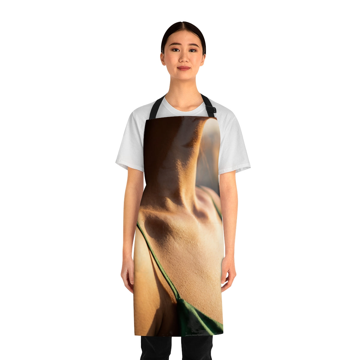 Apron - Emerald Glow Kitchen Elegance