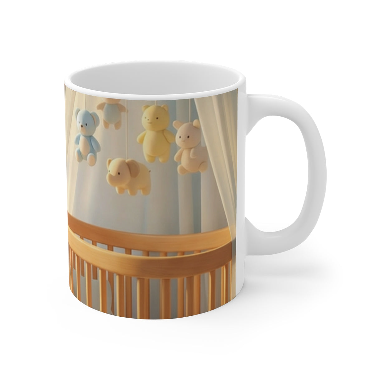 Cozy Nursery 11oz White Mug - Morning Calm