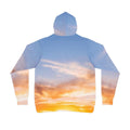 Athletic Hoodie - Sunset Mountain Trail | Echovira Gallery