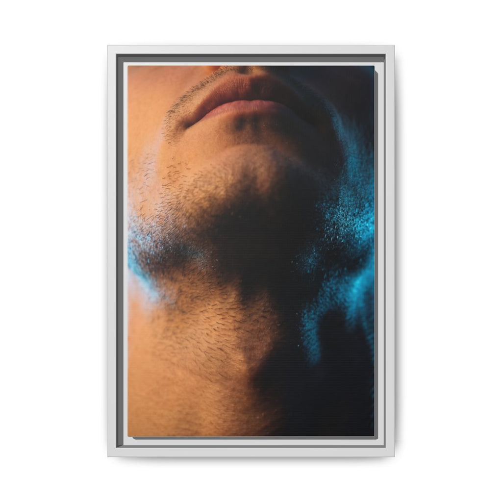 Framed Matte Canvas - Neon Noir