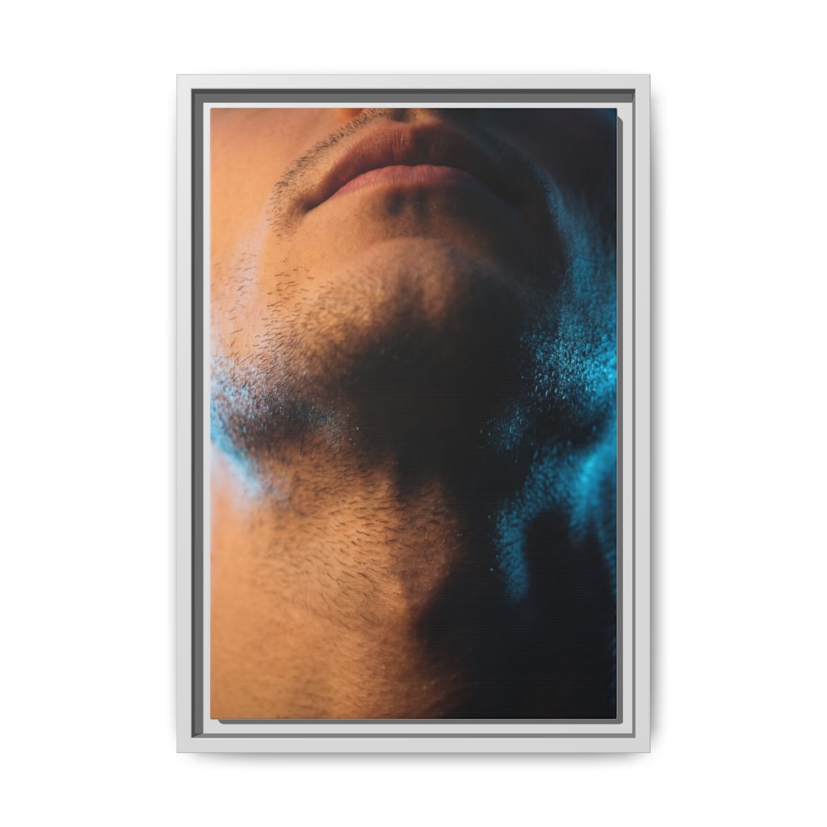 Framed Matte Canvas - Neon Noir