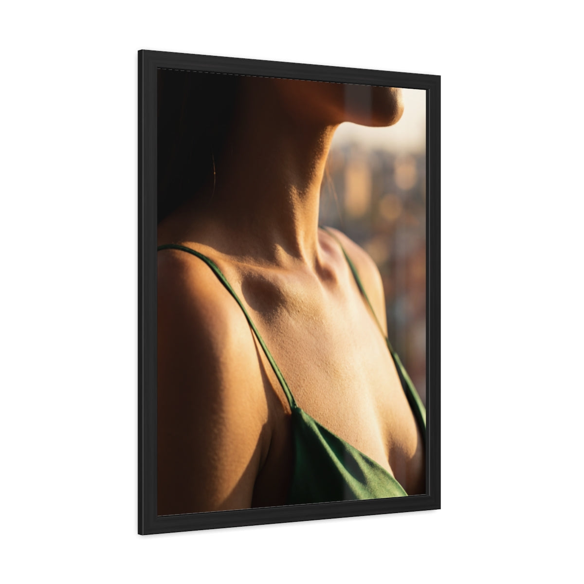 Framed Poster - Sunlit Muse Gallery Art