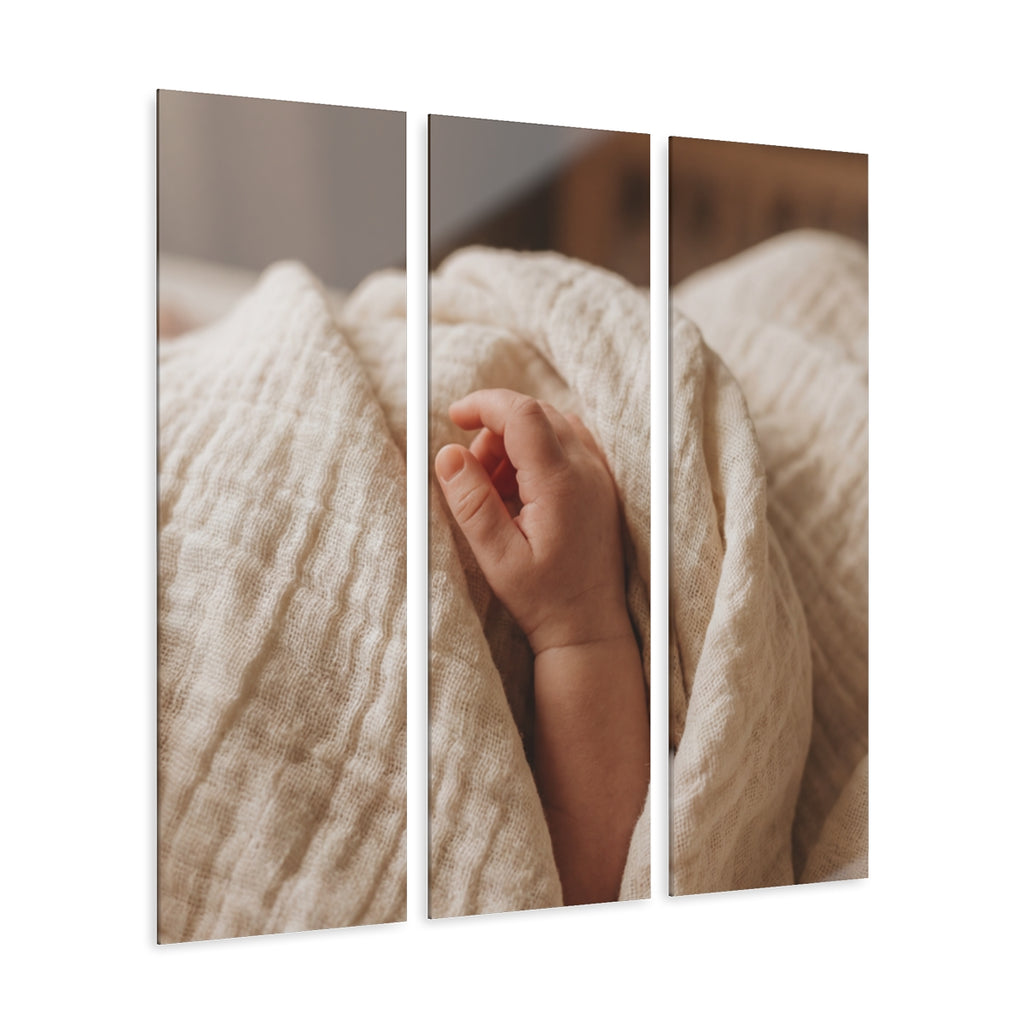 Triptych Acrylic Prints - Nursery Calm — Portrait