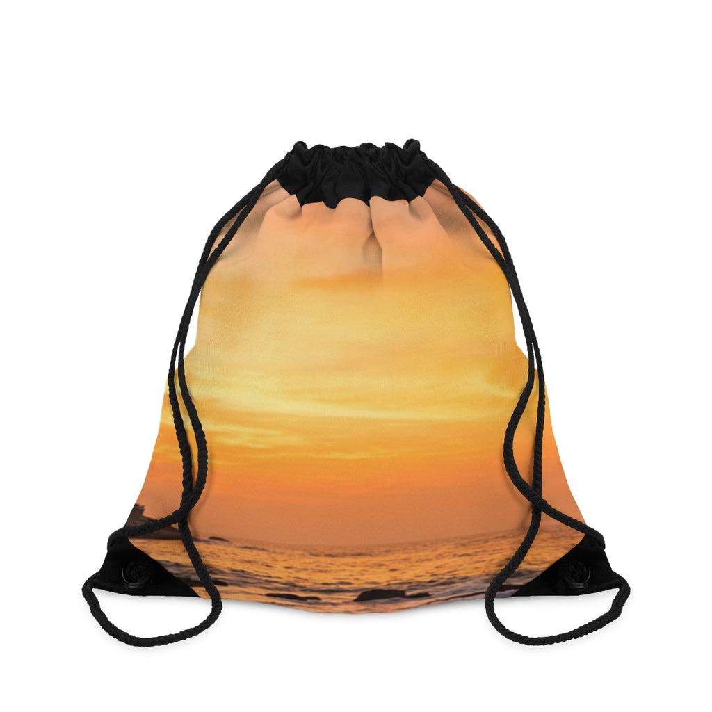 Drawstring Bag - Coastal Beach Day