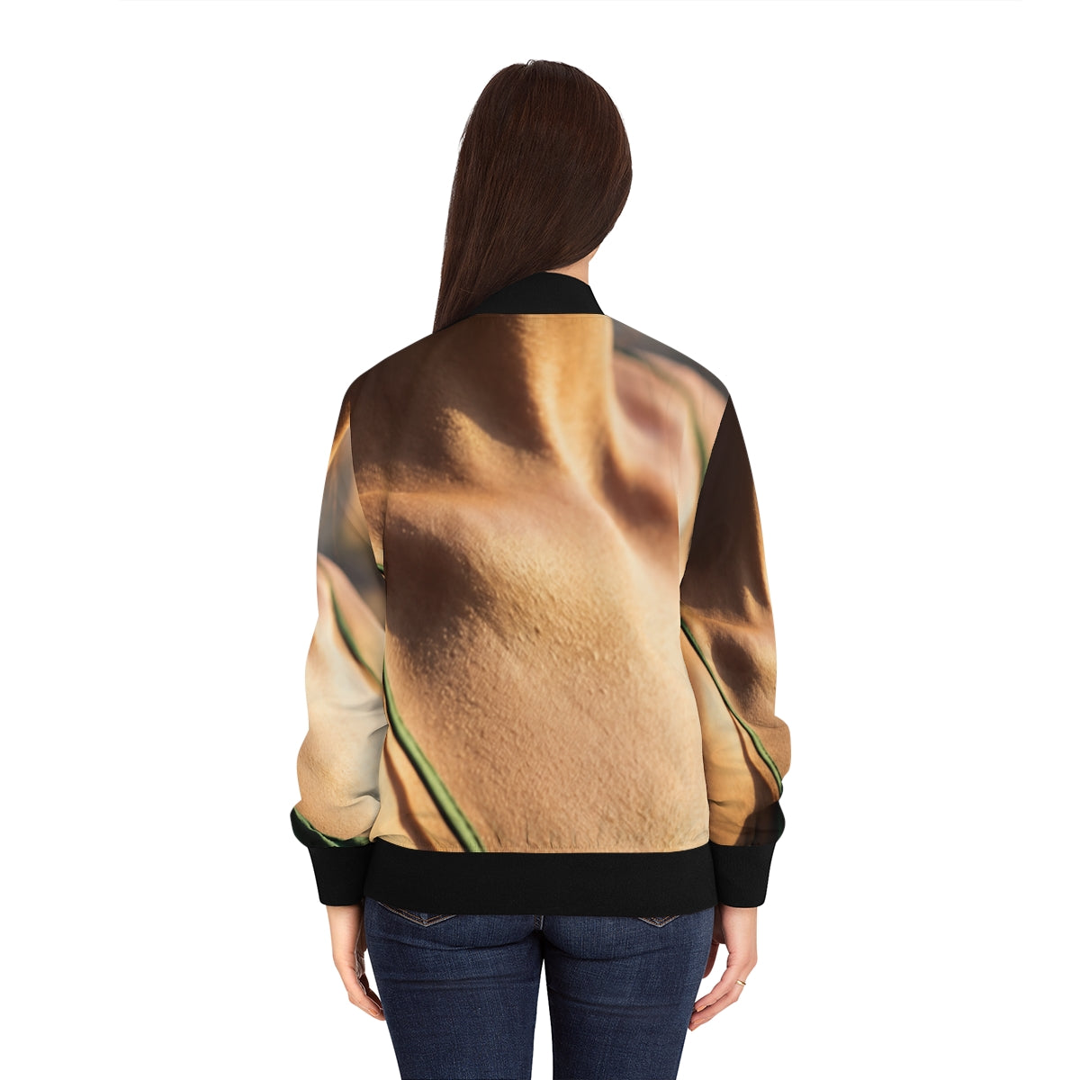 Golden Hour Bomber Jacket - Women's Emerald | Echovira...
