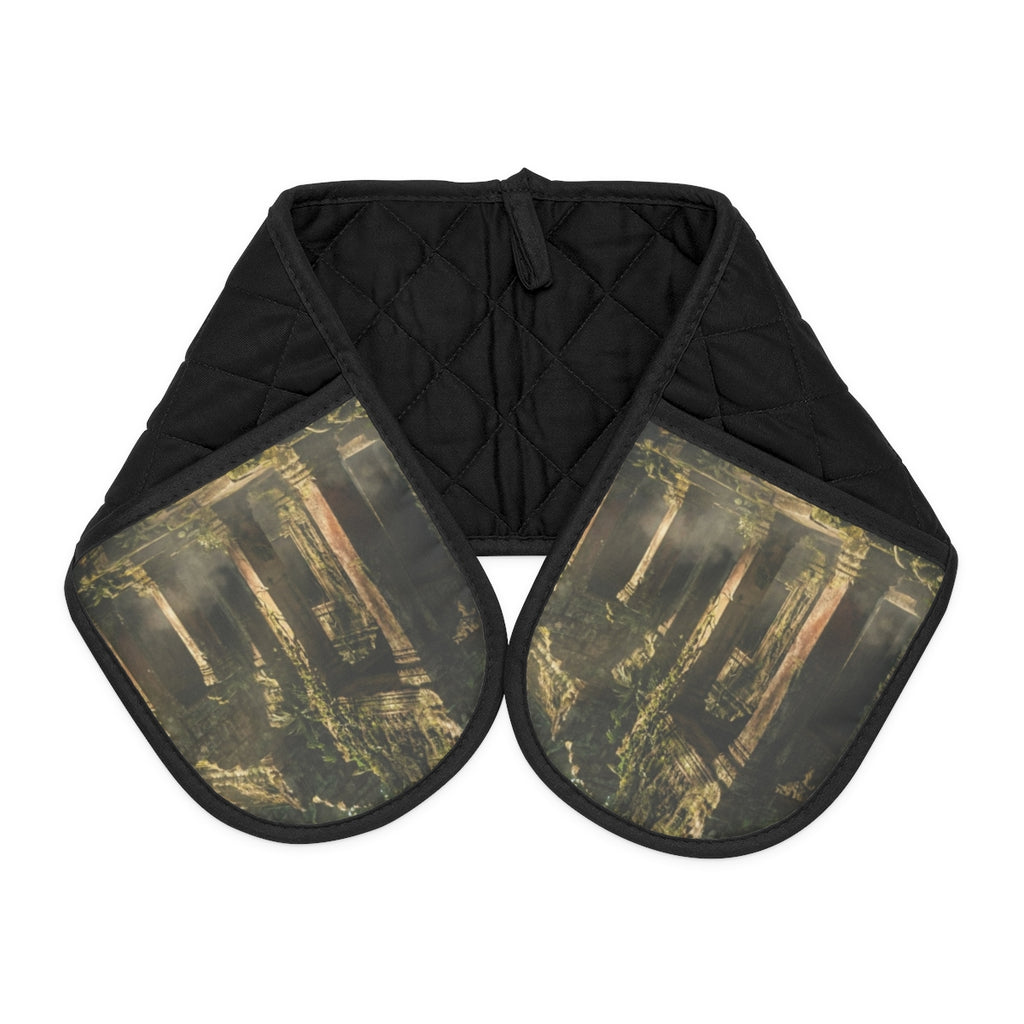 Oven Mitts - Ancient Sanctuary Kitchen | Echovira Gallery