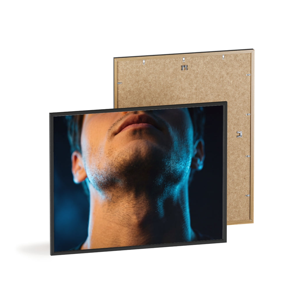 Wooden Framed Poster - Midnight Glow