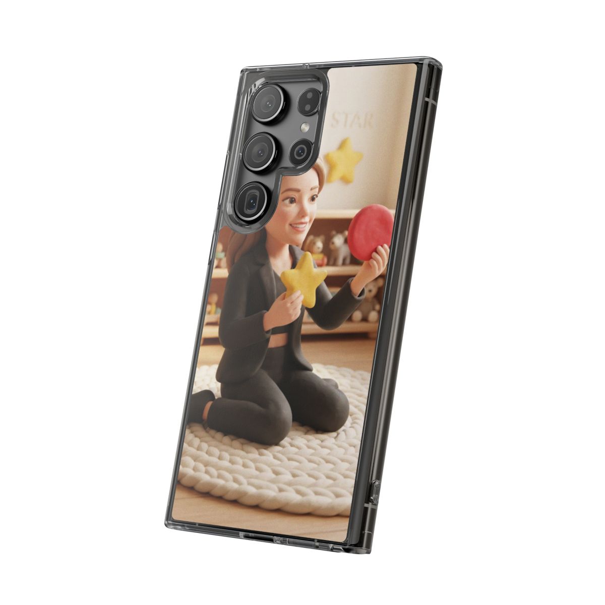 Clear Impact-Resistant Cases - Clear Phone Case - Sculpted...