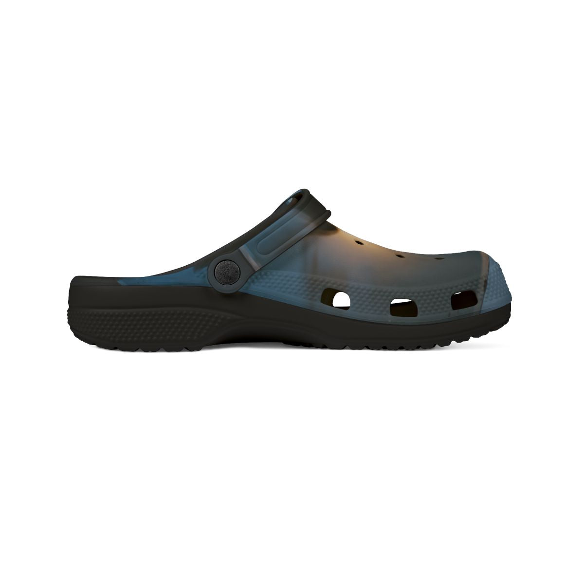 Midnight Shadow Rubber Shoes - Cinematic Walking Sneakers |...