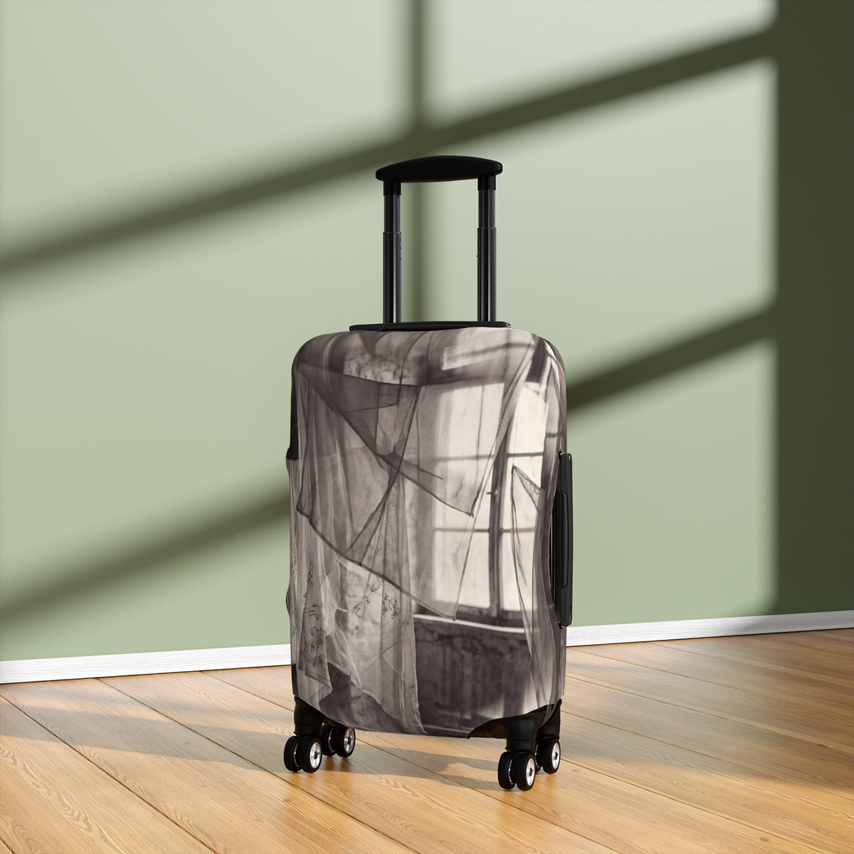Luggage Cover - Spectral Veils | Echovira Gallery