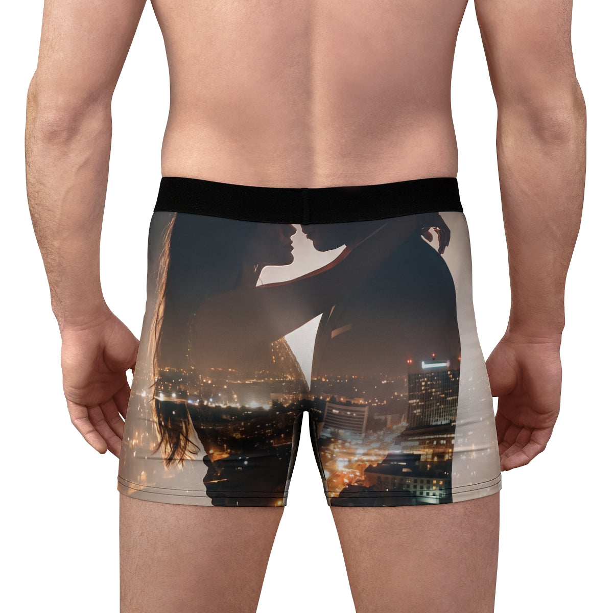 Men's Boxer Briefs - City Twilight | Echovira Gallery