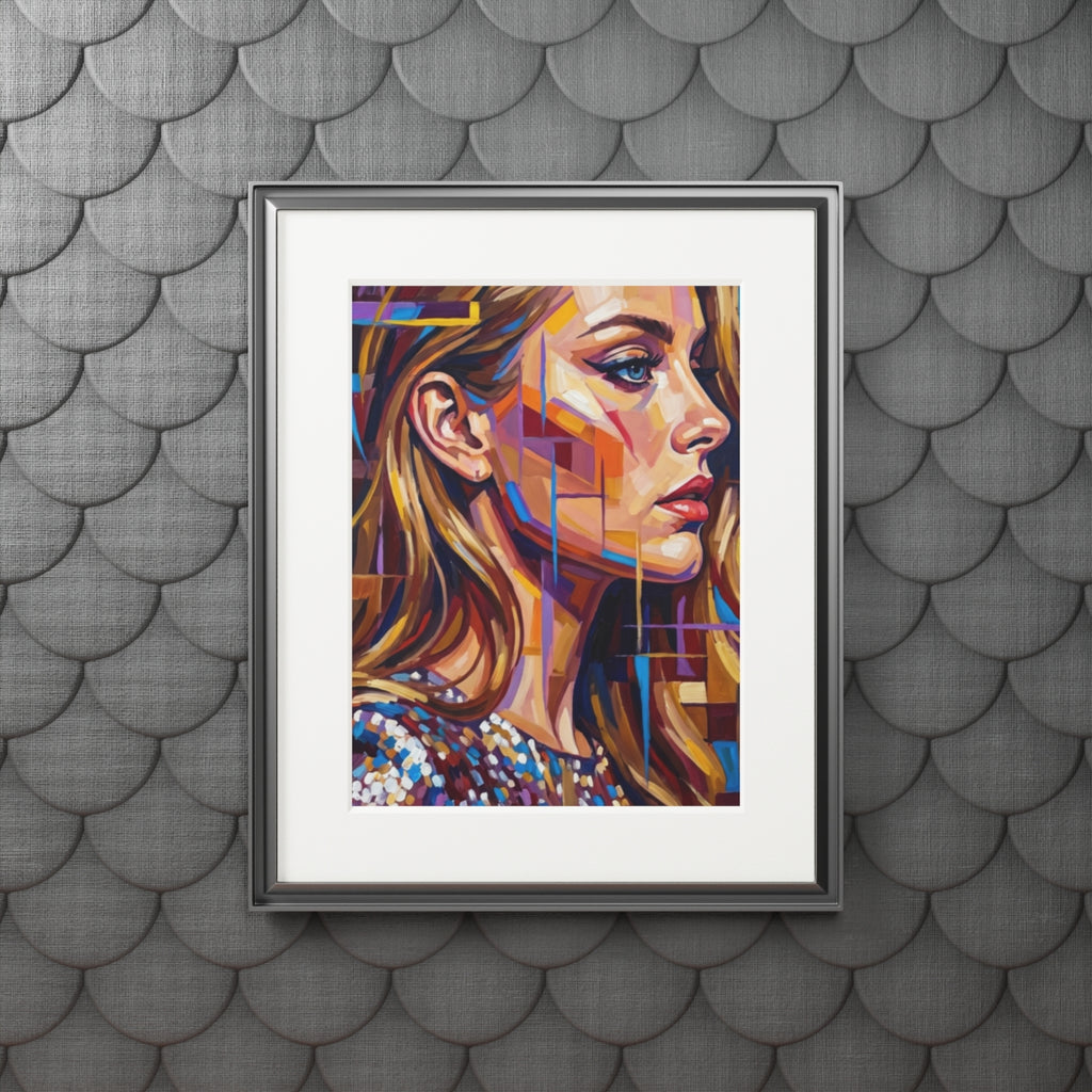 Fine Art Print with Frame - Shattered Elegance (11×14 &... |...