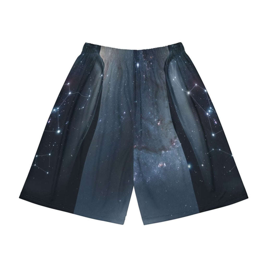 Men's Sports Shorts - Cosmic Sentinel Orion | Echovira...