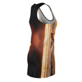 Women's Cut & Sew Racerback Dress - Classical Columns Glow |...