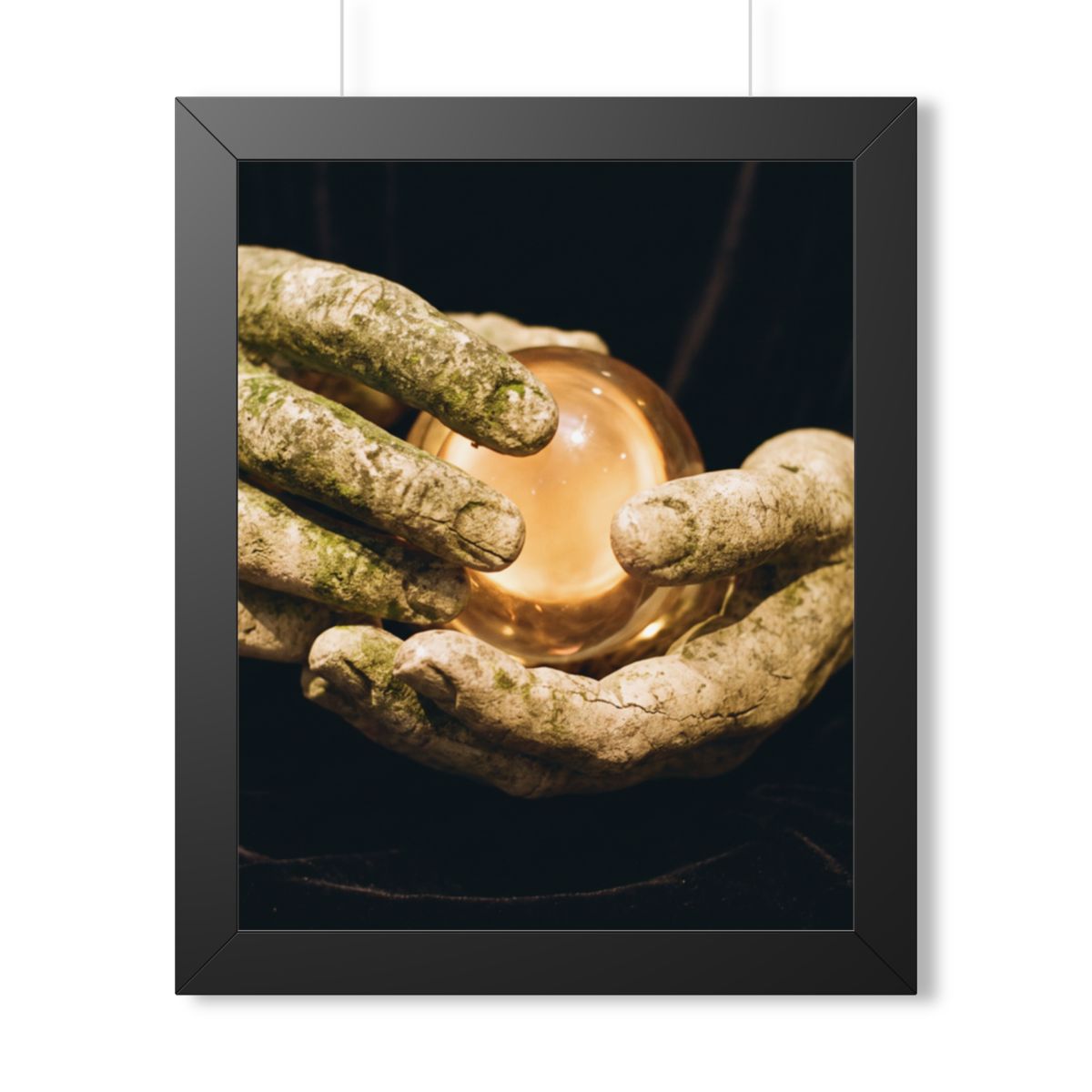 Framed Vertical Poster - Ancient Sight — Black (11×14... |...