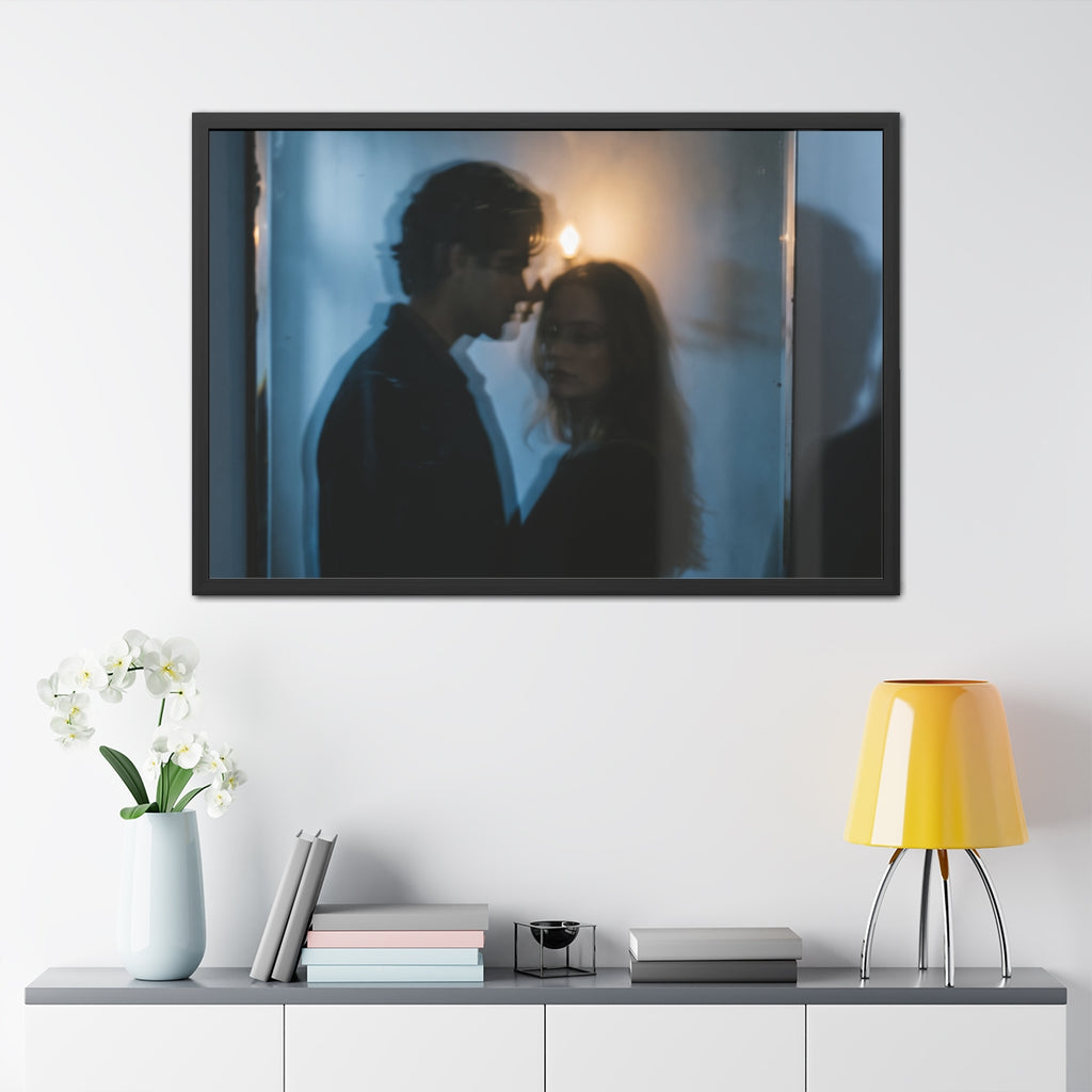 Midnight Reflections Framed Poster - Dark Academia Art... |...