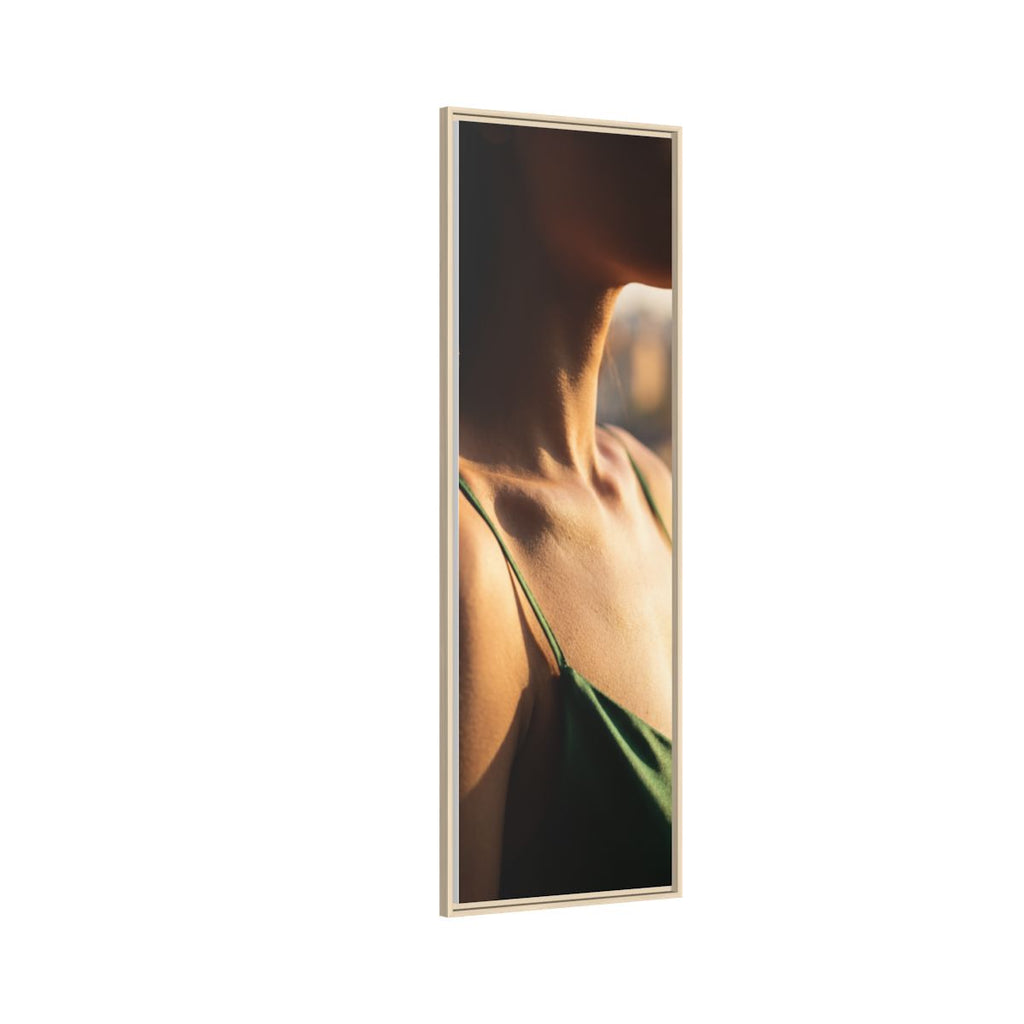 Framed Matte Canvas - Sunlit Muse