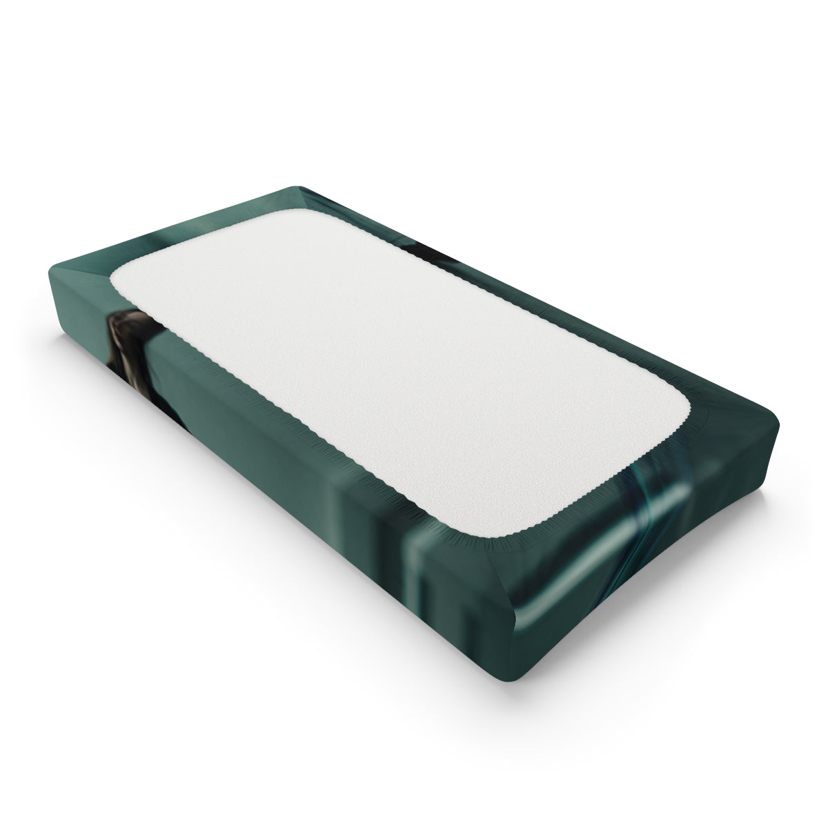 Teal Dance Baby Changing Pad Cover