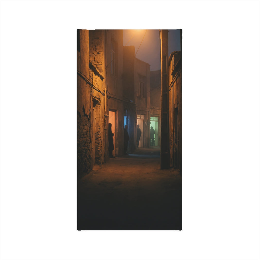 Men's Lightweight Neck Gaiter - Nocturnal Alleyway Misty......