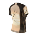 Women's Tee with Brutalist Architecture Art