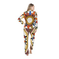 Women's Satin Pajamas - Unity Mandala Folk Art | Echovira...