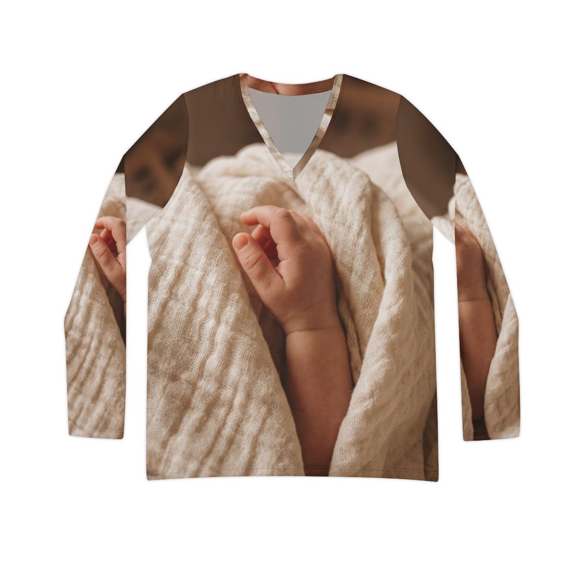 Women's V-Neck - Peaceful Elegance