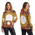Fashion Hoodie - Unity Mandala Folk Art | Echovira Gallery