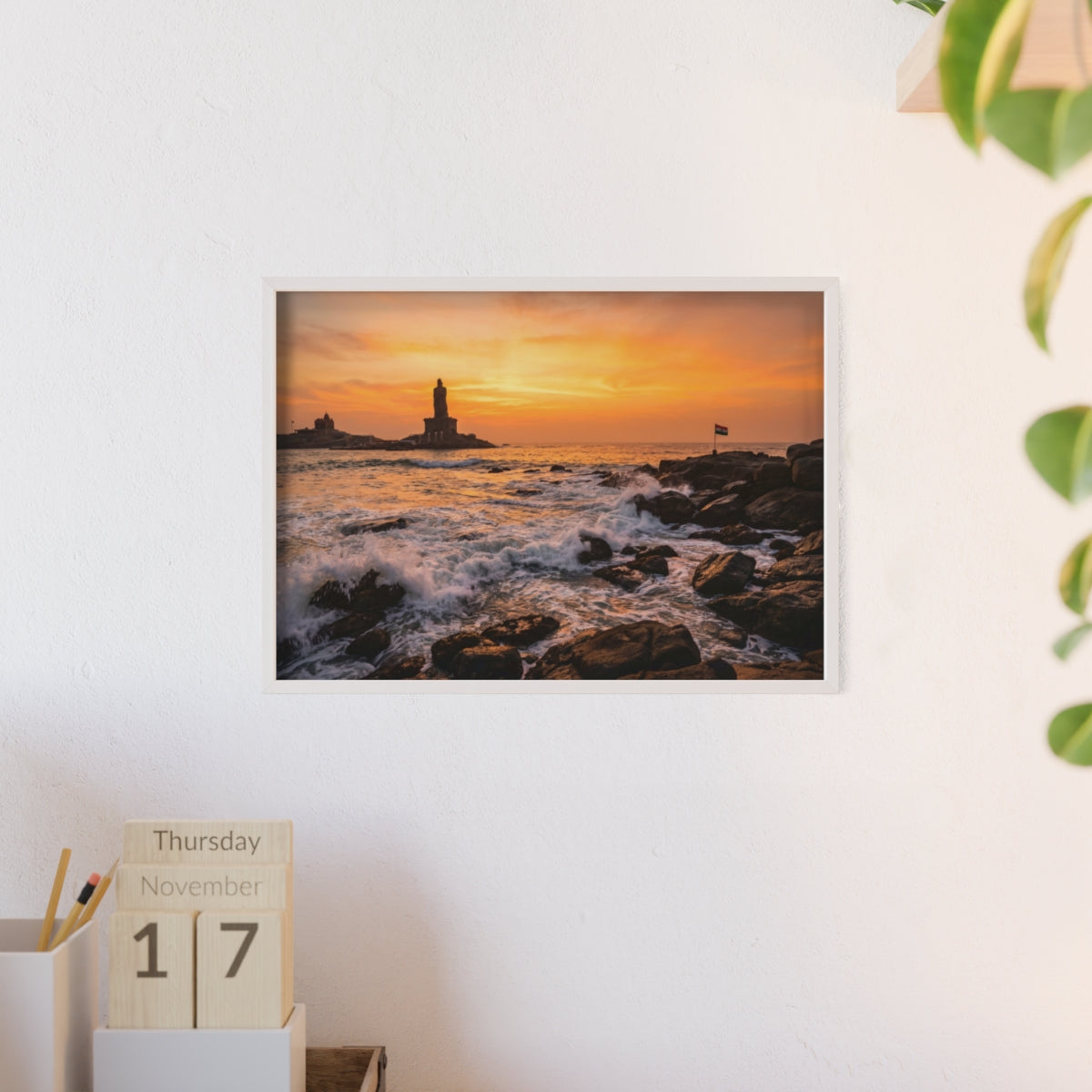 Framed Poster - Golden Hour Horizon