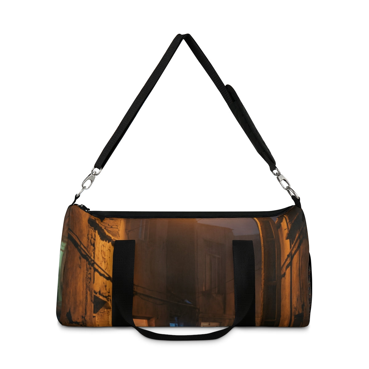 Duffel Bag - Shadowed Alleyway Mystery Art Print | Echovira...
