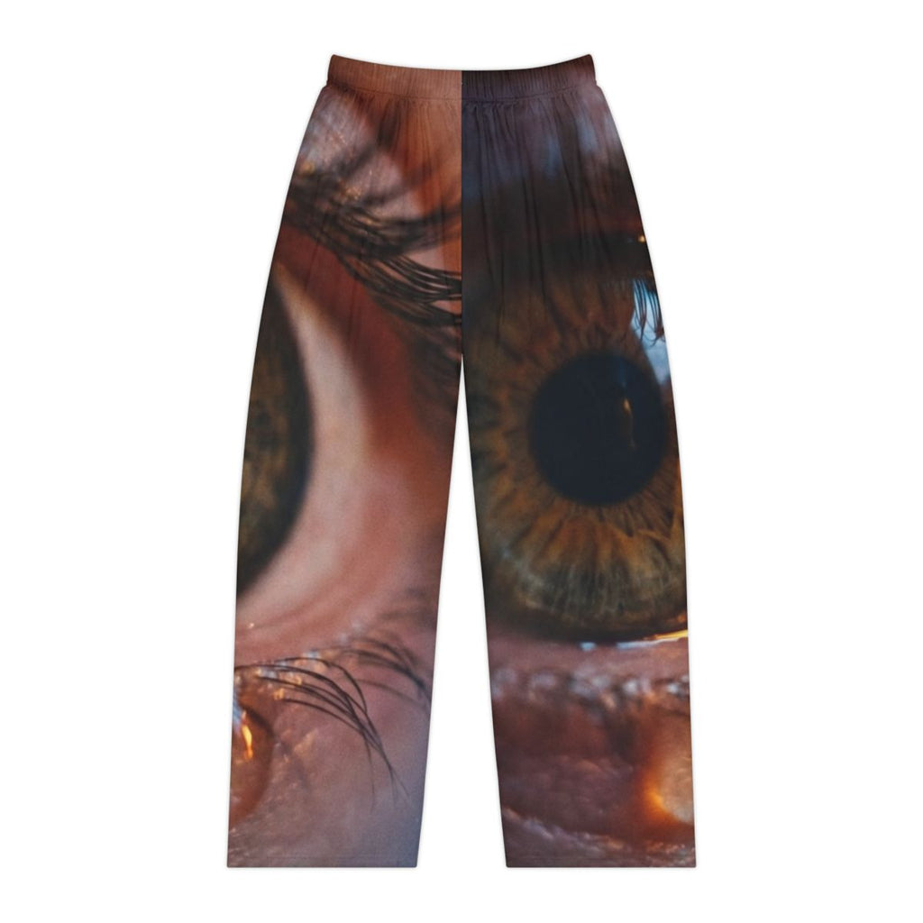 Women's Pajama Pants - Amber Iris Reflection Fine Art Print...