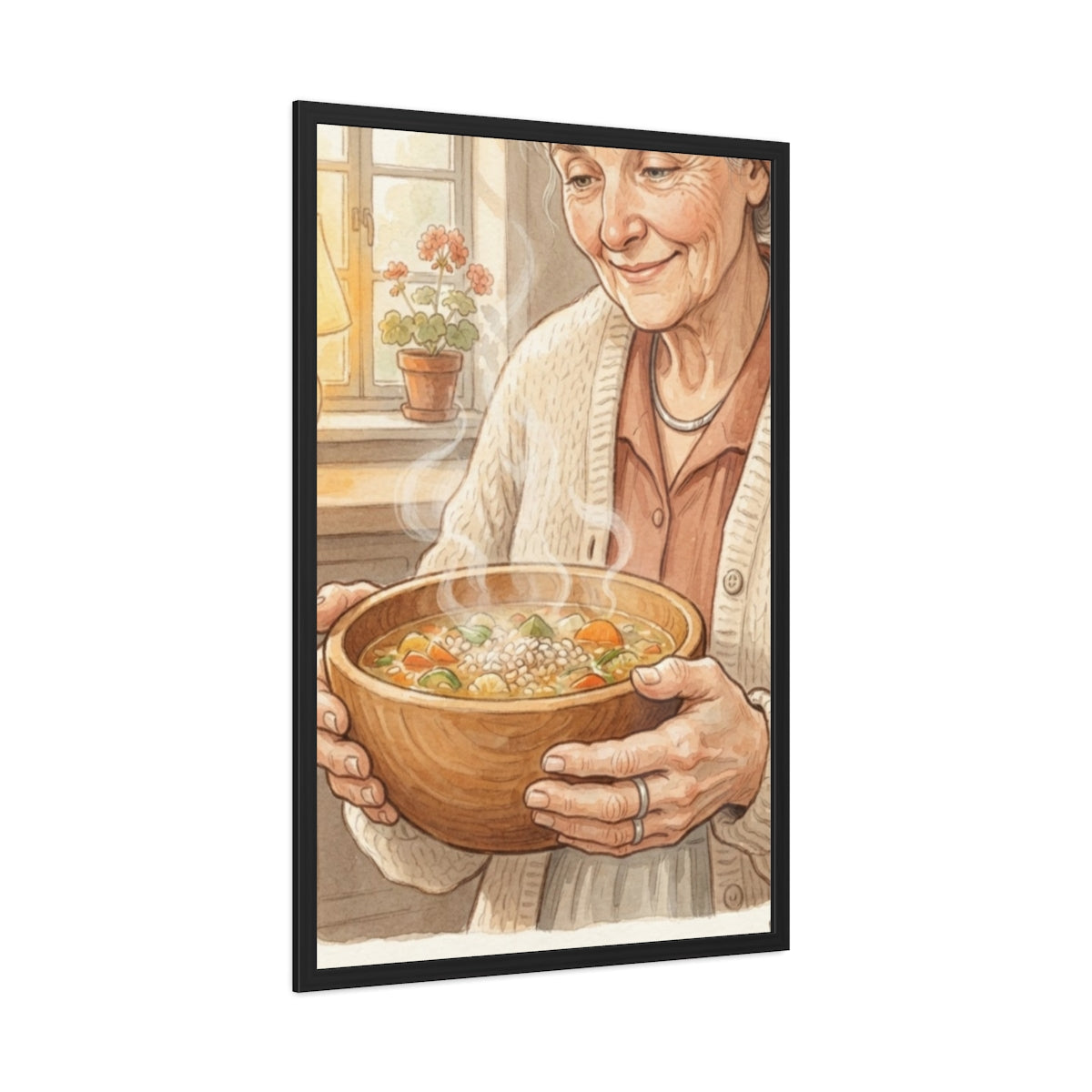 Framed Poster - Warmth for the Soul — Portrait (8×12, 9×11...