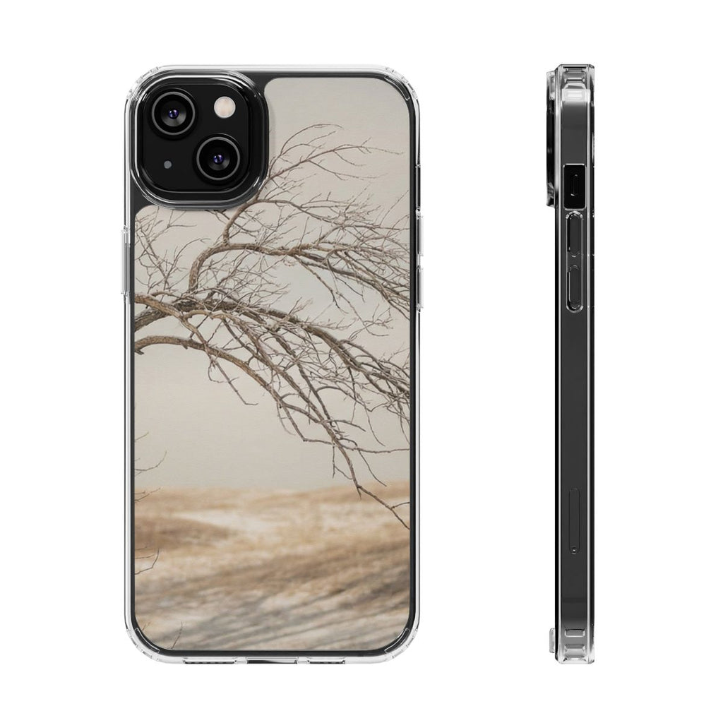 Clear Impact-Resistant Cases - Muted Winter Branches... |...