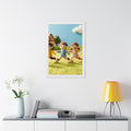 Framed Vertical Poster - Little Journeys Felt Friends Story...