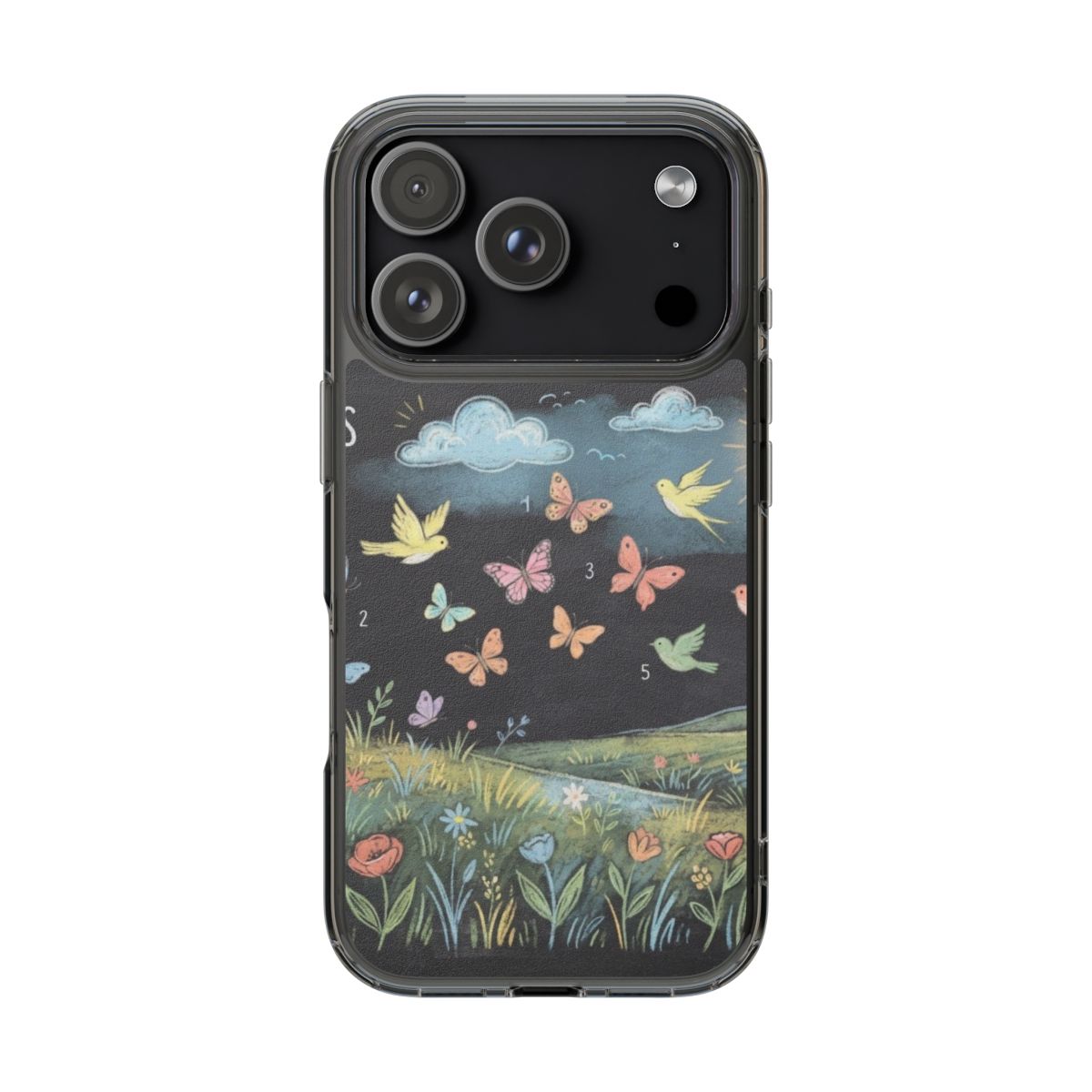 Clear Impact-Resistant Cases - Clear Phone Case - Meadow......