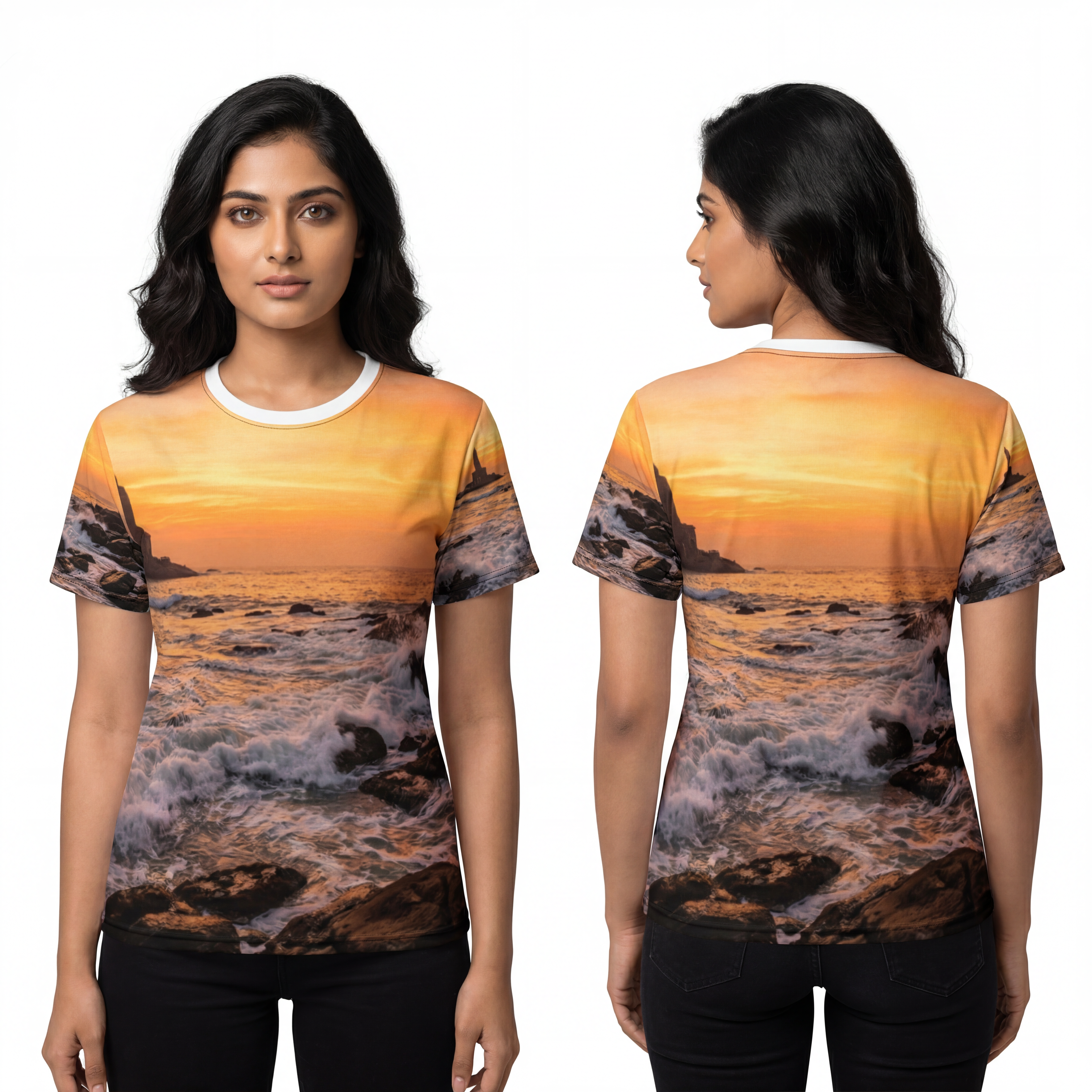 Unisex Tee - Majestic Sunset Wanderlust