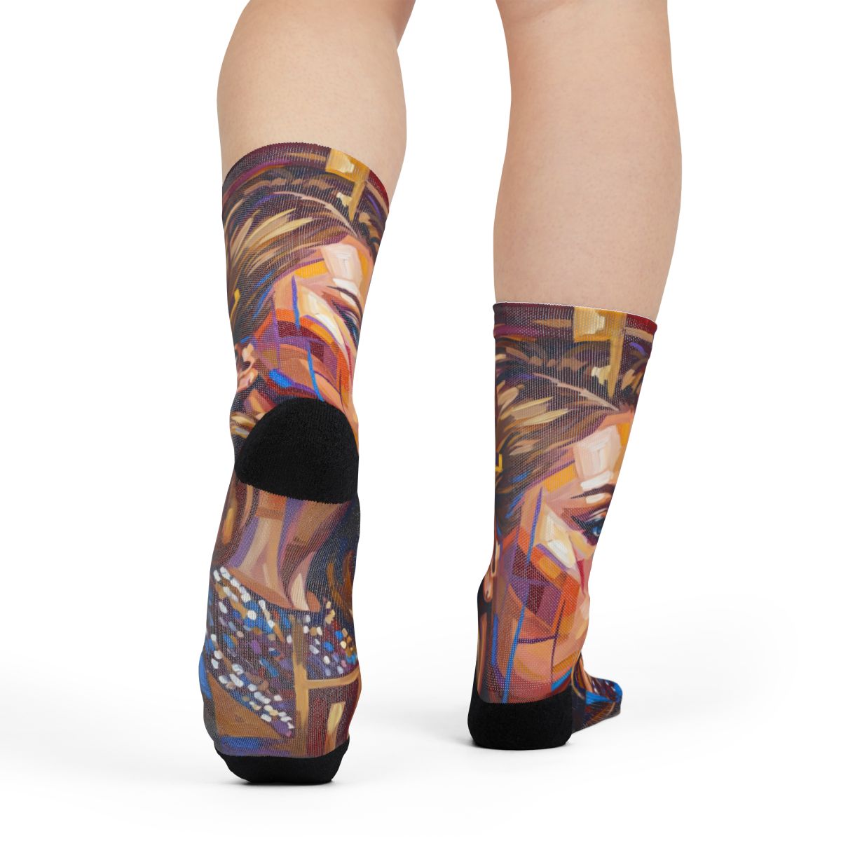 Sublimation Crew Socks - Shattered Elegance | Echovira...