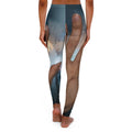 Women's Spandex Leggings Rainy City Window