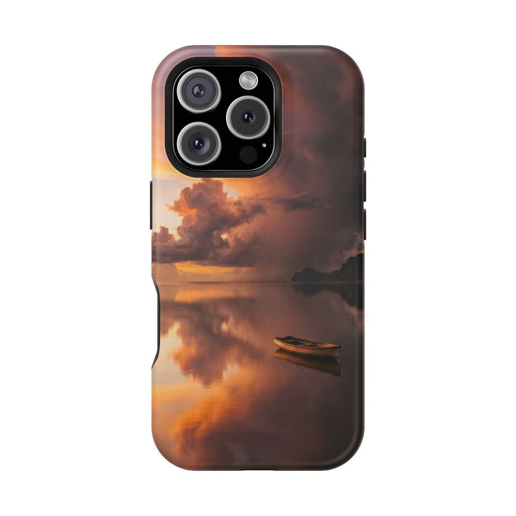 Impact-Resistant Case - Serene Tempest Sunset | Echovira...